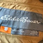 Eddie Bauer  Zip-Down Puffer Quilted Vest Sleeveless Green Brown Size Large Women Photo 9