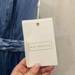 Mac Duggal NWT Slate Blue Tie Neck Tiered Halter Gown Size 8 US $398 Photo 4