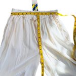 Sleepy Jones Bettina 100% Silk Charmeuse Cream Wide Photo 9