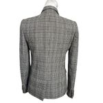 J.Crew Regent Blazer Size 4 Gray Glen Plaid Wool Blend One Button Lined Jacket Photo 1