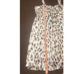 Emma & Michele  Animal Print Silky Babydoll Dress Ruffle Strap Sze XL Baddie Club Photo 5