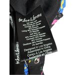 For Love & Lemons Robin Black Floral Print Square Neck Crop Top Size Medium Photo 10