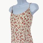 Reformation  Women's Sloane Floral Midi Slip Dress | Sz Medium | Tosca Cream Photo 6