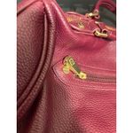 Ora Delphine‎ Maroon Liza Purse Leather Womens Bag Satchel Photo 5