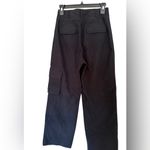 Wilfred Aritzia Free Sz 4 Cargo Pants Women’s Black Noir Wide Leg High Rise Photo 3