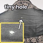 Liz Claiborne Vintage Silk Scarf Black Gray Floral Border 80s 90s Elegant Wrap Photo 8