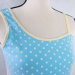 100% Cotton Sleep Night Gown,‎ Polka dot, sleepwear, loungewear Blue Size XXS Photo 3