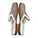 Franco Sarto NEW Bocca Brown Suede Faux Fur Lined Slides Mules Loafers Shoes 9.5 Photo 1