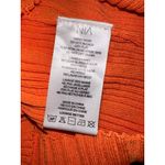 NIA THE LABEL ORANGE RIBBED STRAPLESS TUBE TOP‎ CUTOUT EUC SIZE M Size M Photo 4