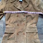 BB Dakota Vintage Double Breasted Leather Blazer S Photo 5