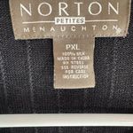 Norton Mcnaughton   Embroidered Silk Tank Cardigan Vtg Size PXL Photo 3