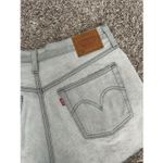 Levi's Levi’s 501 Premium Denim Original Shorts Jean Cut Off Hidden Button Fly Gray 32 Photo 6