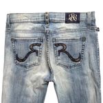 Rock & Republic 2000'S VTG. RARE STUDDED LOW RISE KASSANDRA JEANS US SZ. 8 Photo 4