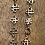 Tory Burch NWOT  Silver Necklace; 30” Photo 2