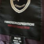 1 Madison Expedition Women's Parka Hooded Faux Fur Trim Winter Coat Purple Size M Photo 9