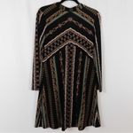 Free People  Stella Graphic Long Sleeve Mini Dress size medium NWOT Photo 2
