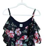 CAbi Fairytale Cold Shoulder Top Style 5220 Women Medium Multicolor Blouse Photo 1