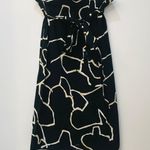 Who What Wear black high waist pencil skirt tie sz XS Photo 0