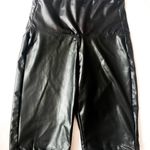 These Three Boutique Leather Biker Shorts Photo 0