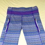 Lululemon Inspire Tight II Mesh Space Dye Twist Iris Flower Pink Shell Photo 3