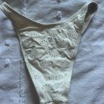 Wild Fable Cream Embroidered Bikini Bottom Photo 2