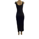 Heart and Hips Size Large Ribbed Black Sleeveless Dress. Preloved. Photo 3
