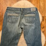 Diesel  Jeans Size 30 Reggins Bootcut Leg Mid Rise Medium Blue Wash Womens Photo 6