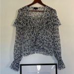 Majorelle NWOT  Mariel blouse Ruffle V-Neck Blouse Photo 2