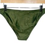 J.Crew NWT Heritage 1989 High-Leg Bikini Bottom BP209 Cool Cypress Green Size L Photo 6