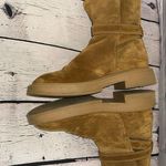 ZARA Woman’s US size 8.5 Genuine Suede and Faux Fur Boots Photo 13