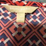 Banana Republic  geometric cowl‎ neck tank top women’s size medium Photo 4