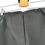 Rag and Bone  Simone Black Lace‎ Up Ankle Crop Stretch Pants Size 10 Photo 7