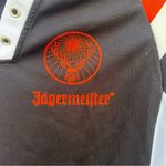 Jagermeister Athletic Jersey black orange white size small medium Photo 4