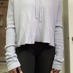 Brandy Melville j galt thermal long sleeve hoodie Photo 0