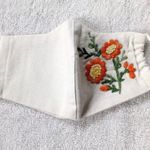 Handmade Pocket Filter Embroidered Face masks Photo 0