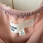 by the way. Blush Pink Chiffon Romper – Butterfly Texture - Size - XS Photo 3