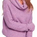 Free People Stormy Wool Blend Sweater Cowl Neck light purple Size Small Photo 0