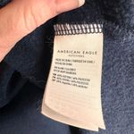 American Eagle  Blue 77 1/2 Half Zip Pullover Sweatshirt Size Small Photo 4