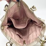 Coach  Audrie Andie Tote Bag Gold Metallic Leather Quiet Luxury Op Art 17064 Photo 11