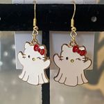 Sanrio New Hello Kitty Ghost Earrings  Photo 2