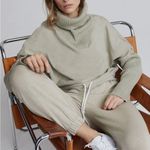 Varley  Britannia Turtle Neck Sweater in Desert Sage‎ Size Small Photo 2