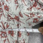 LuLaRoe  Women's Long Cardigan Long Sleeve Gray Floral Ribbed Size Medium Photo 7