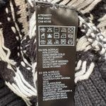 Forever 21 Black and White Print Sweater Photo 3