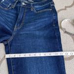 Old Navy  High Rise O.G. Straight Adley dark wash ripped knee jeans, size: 8 tall Photo 6