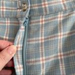 Liz Claiborne Vintage 80s  Plaid High Rise Front Pleat Shorts 12 14 Photo 2