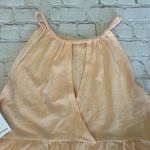 American Eagle NWT Cotton Keyhole Tank Size Medium Light Orange Flowy Casual Photo 1