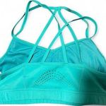 Xersion Blue Strappy Sports Bra Moisture-Wicking Photo 1