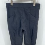 Beta brand size medium S petite black leggings Photo 4
