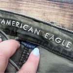 American Eagle  Womens Green Camo Hi-Rise Jegging Stretch Casual Jeans Size 4 Reg Photo 7