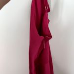 Ted Baker  Tilliey Cowl Neck Sleeveless Dress In Bright Fuschia Pink US 14 or 6 Photo 8